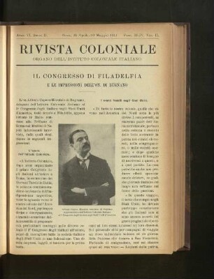 Rivista Coloniale. Fasc. III.-IV.. Vol. II.
