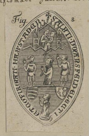 Bildnis des Grafen Albrecht von Mansfeld, Gegenbischof von Halberstadt