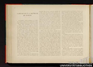 Composition de la betterave de sucrerie