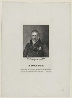 Bildnis des Fr. von Motz