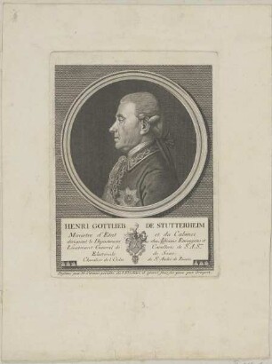 Bildnis des Henri Gottlieb de Stutterheim