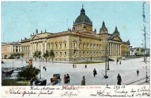 Leipzig : Reichsgericht (Süd- u. Ost-Seite)