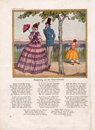 "Begegnung auf der Kurpromenade"