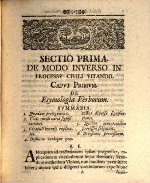 Dissertatio Inavgvralis Jvridica De Modo Inverso In Processv Civili Et Criminali Vitando