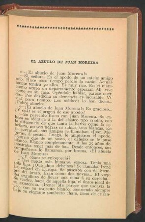 El abuelo de Juan Moreira