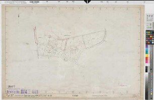 Walstedde (Drensteinfurt), Flurbereinigung Walstedde, Bl. 17 Zuteilungskarte Walstedde Flur 33,3