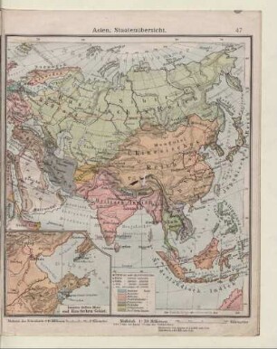 Asien, Staatenübersicht, Inneres Gelbes Meer und Kiau-tschou-Gebiet