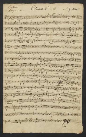 Clarinetto II.do