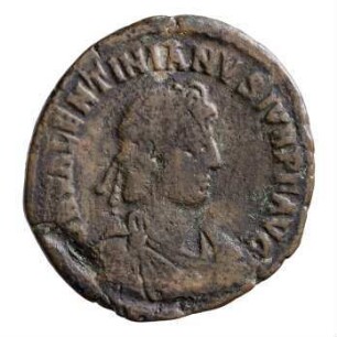 Münze, Aes 2, 9. August 378 - 25. August 383 n. Chr.