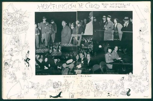 Hoy! Función de circo para las estrellas de Hollywood
