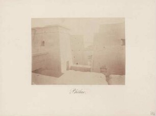 Tempel in Philea in Ägypten