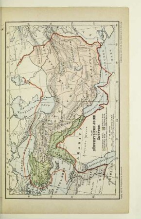 Das südwestliche Asien und Ägypten