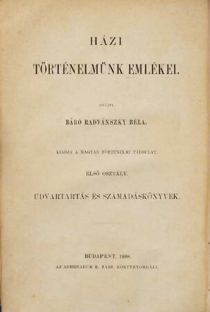 Bethlen Gábor fejedelem udvartartása