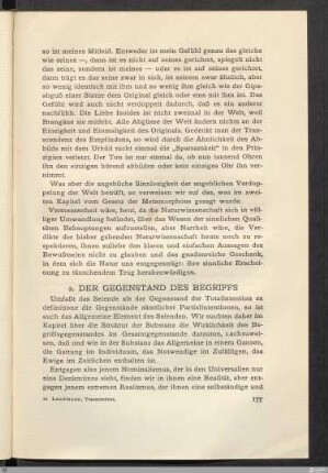 2. Der Gegenstand des Begriffs