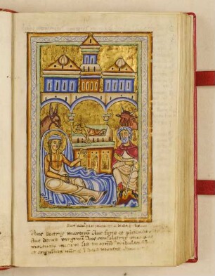 Miniatur: Geburt Christi