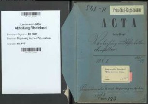 Verleihung von evangelischen Stiftsstellen. Bd. 1