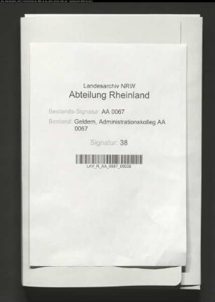 Grenzdifferenzen zwischen der Gemeinde Leuth und der Stadt Venlo