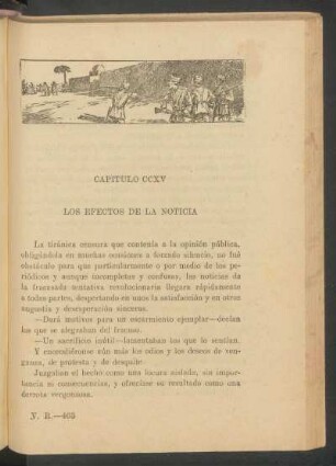 Capítulo CCXV - Los efectos de la noticia