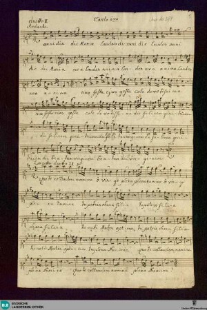 6 Sacred songs - Don Mus.ms. 398 : S (2), strings, b