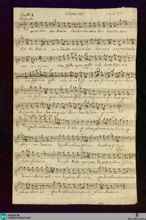 6 Sacred songs - Don Mus.ms. 398 : S (2), strings, b