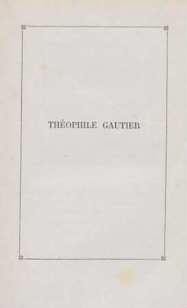 Théophile Gautier