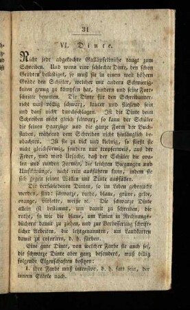 VI. Dinte