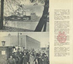 Kraftwerk Klingenberg und Zementwerk Rummelsburg ; Schichtwechsel im Betrieb Bergmann-Borsig