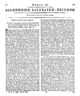 Tittmann, K. A.: Versuch über die wissenschaftliche Behandlung des peinlichen Rechts. Leipzig: Kummer 1798