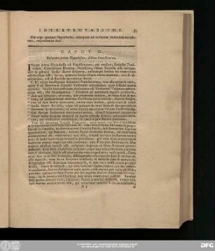 Caput II. Refutatio primae Hyptheseos, scilicet Pontificiorum.