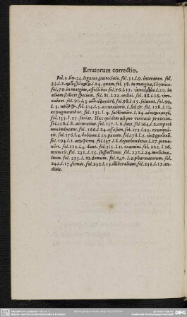 Erratorum correctio