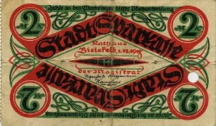 Kriegsnotgeld - 2 Mark