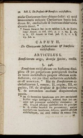 Articulus I. - Articulus III.