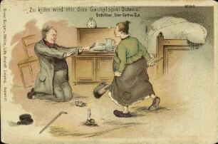 "Zu kühn wird mir dies Gaukelspiel Octavio."