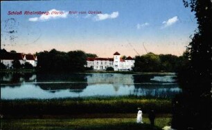 Postkarte Schloss Rheinsberg, 1914