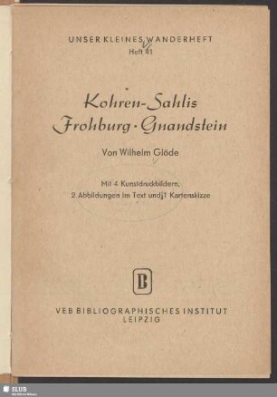 Kohren-Sahlis, Frohburg, Gnandstein