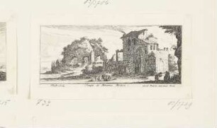 Tempio di Minerva Medica, Blatt 4 der Folge "Antiche e moderne vedute di Romæ"