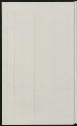 Leerseiten (ca. zwei Drittel des gesamten Bandes)