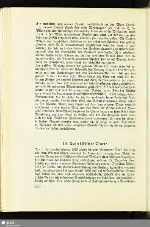 18. Auf völkischer Warte