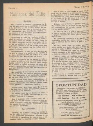 Cuidados del niño