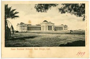 San Diego. State Normal School (1898-1899; Irving Gill), San Diego, Cal.