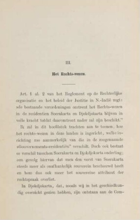 III. Het rechts-wezen