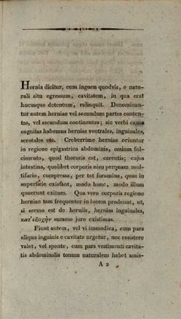 Diss. inaug. chirurg. de hernia inguinali
