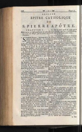 Seconde Epitre Catholique De S. Pierre Apôtre