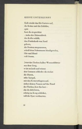 Keine Unterkunft