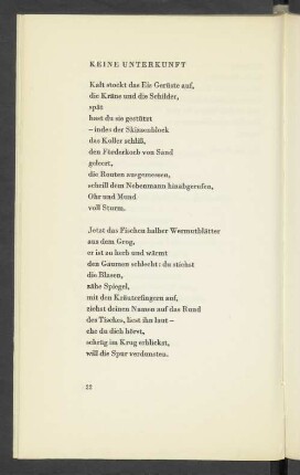 Keine Unterkunft