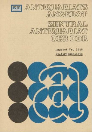 Nr. 1548: Kulturgeschichte