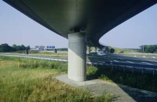 AK Schönefeld: Überf. Rampe Ost-Süd