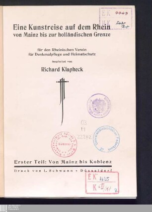 1: Von Mainz bis Koblenz