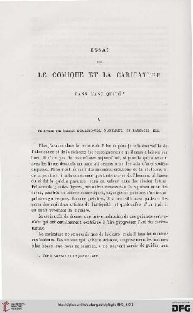 12: Essai sur le comique et la caricature dans l'antiquité, [2]