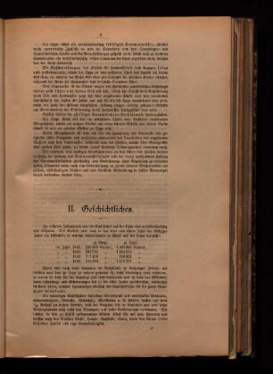 II. Geschichtliches.